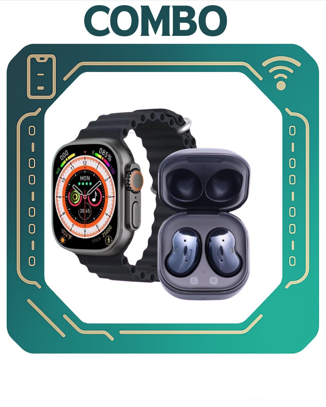 ✨ Lleva el T900 Ultra 2 MAX y obtén unos Galaxy Buds 2 Pro GRATIS ✨